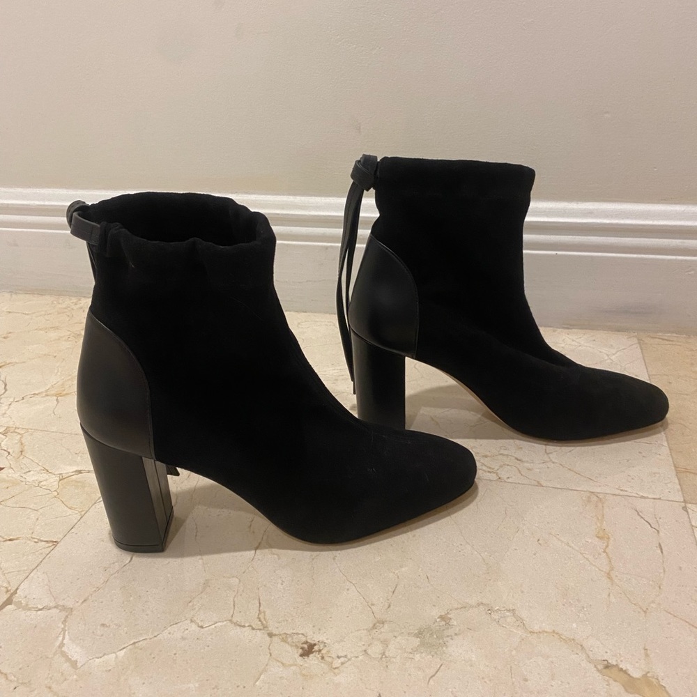 Stuart Weitzman Suede Booties